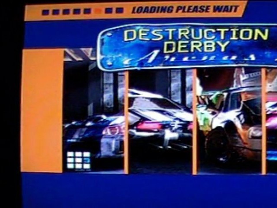First Level - Only - Destruction Derby : Arenas - Playstation 2
