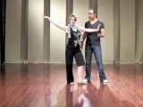 Advanced Salsa Dancing Pattern Lesson - Body Roll, Back Spot Turn, CBL with Arm Toss, Inside Turn, Swivels, Turns, Twist Dip