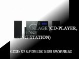 Lenco MCI-210 Kompaktanlage (CD-Player, iPod/iPhone Docking-Station)
