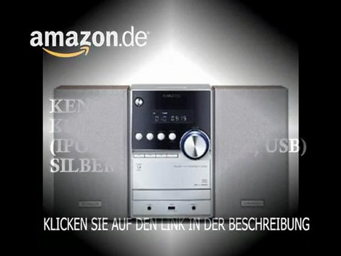 Kenwood M-515-S Kompaktanlage (iPod/iPhone Dock, USB) silber