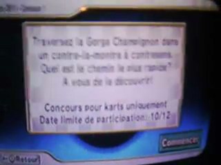 Concour Mario Kart WII n°1 du mois de  Décembre