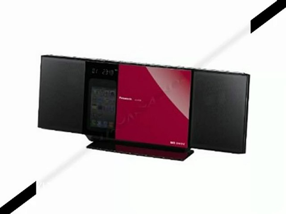 Panasonic SC-HC35EG-W Kompaktanlage (iPod/iPhone Dock, USB 2.0, Radio mit RDS) weiß