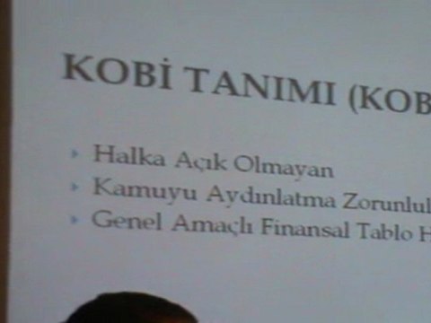 3- (01.12.2011) - İstanbul YMM Odasının Düzenlemiş Olduğu Türk Ticaret Kanunu İle İlgili Olarak Ticari Kardan, Standartlara Göre Mali Kara Geçiş Uygulaması Konulu Toplantı