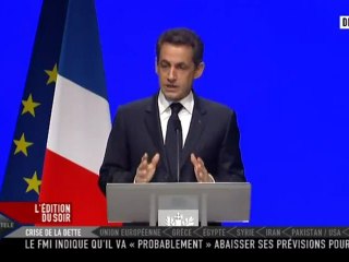 Nicolas Sarkozy à Toulon : "la peur est revenue"