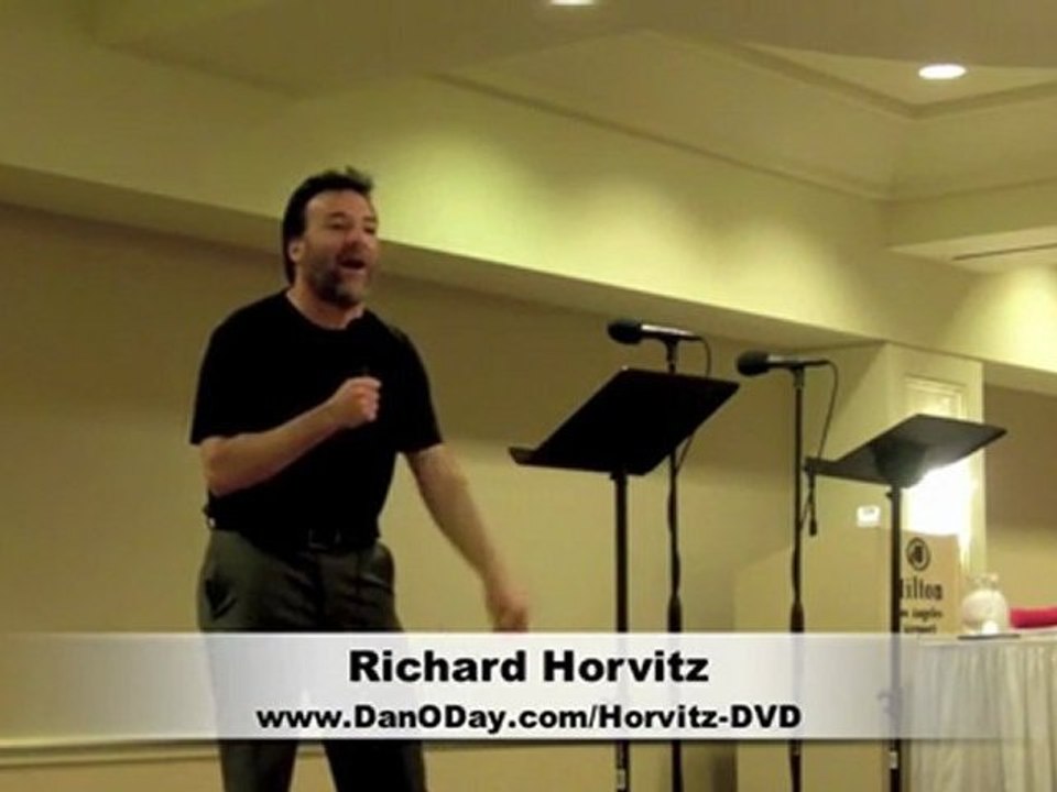 RICHARD HORVITZ - VOICE OVER AUDITIONS AND IMPORTANCE OF PLA