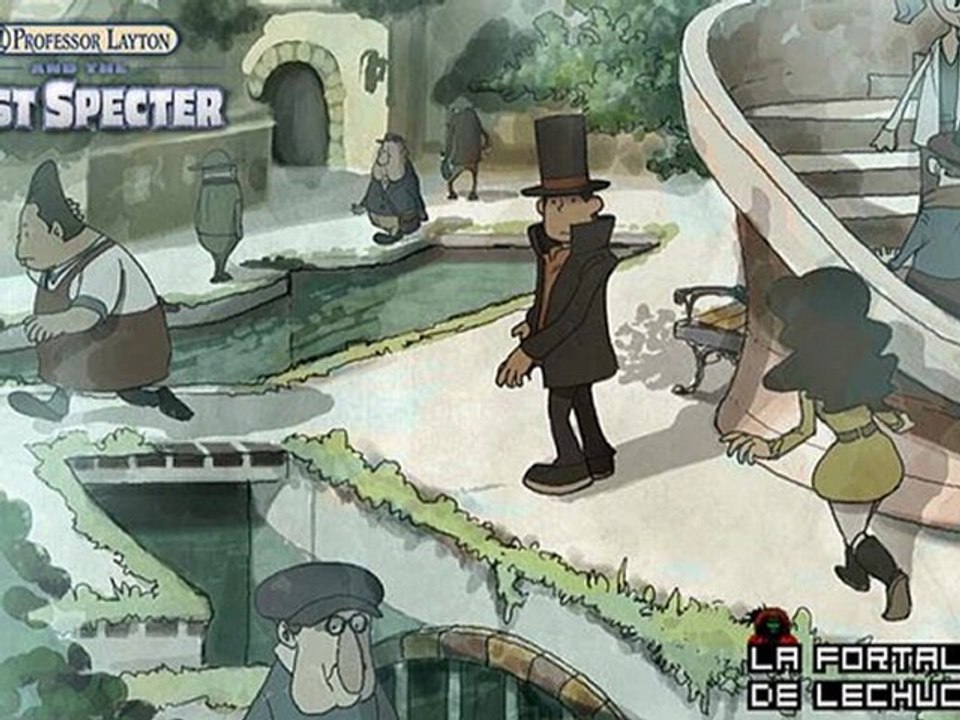 El Profesor Layton y la Llamada del Espectro NDS DS Rom Download (Spain)