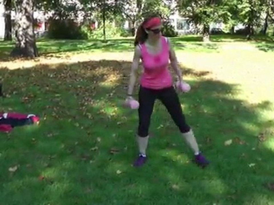 Catherine Piot's Park Workout Part 4
