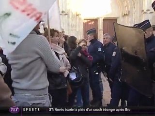 Manif contre l'expulsion d'une aide-soignante à Toulouse