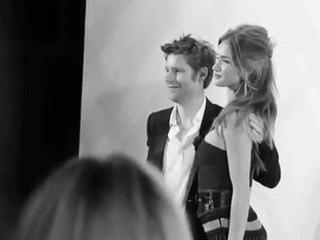 Interview de Christopher Bailey et Rosie Huntington-Whiteley