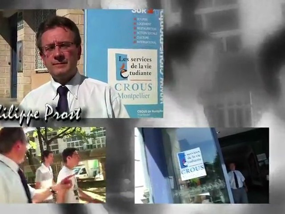 UNE MINUTE AVEC PHILIPPE PROST, DIRECTEUR DU CROUS DE MONTPELLIER