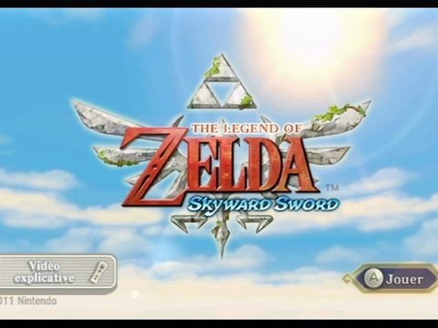Zelda Skyward Sword Gameplay et test