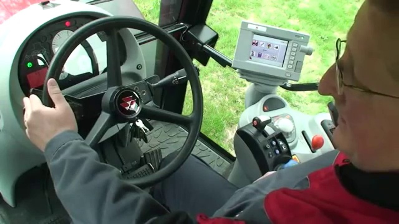 www.tarimdestek.net Massey Ferguson Dyna 6 Özelliği Test Videosu