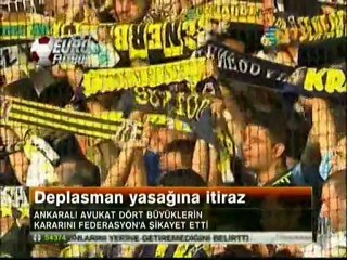 Deplasman yasağına itiraz - NTV Haber Merkezi