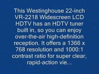 22 Westinghouse VR-2218 720p Widescreen  HDTV