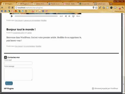 Installer l'extension Box mail footer pour WordPress