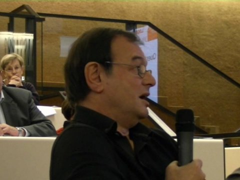 Yves Blein intervient sur la mixité aux rencontres élus, militants, citoyens Déloger la Crise