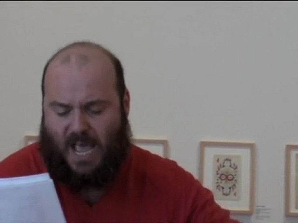 Lecture de Andy Fierens, pour le festival Poésie Marseille.