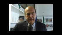 Bersani - E' il momento dello sforzo collettivo e della responsabilità
