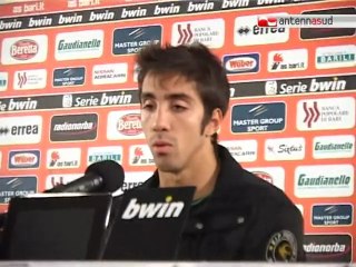 TG 01.12.11 Lamanna: "Fondamentali le prossime 3 gare del Bari"