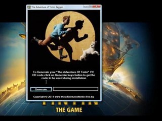 The Adventures of Tintin PC game free Keygen Download + Crack