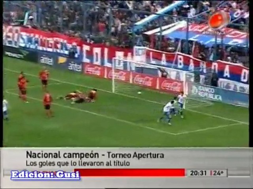 Nacional Campeón - Los Goles