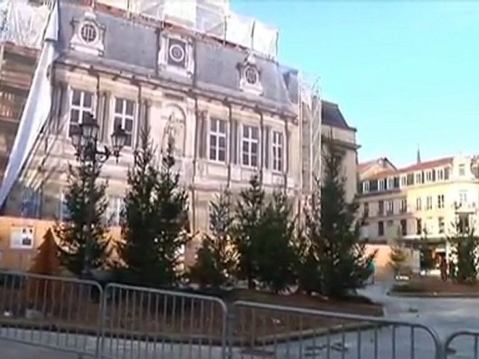 Un trompe l'oeil sur l'Hôtel de ville de Troyes