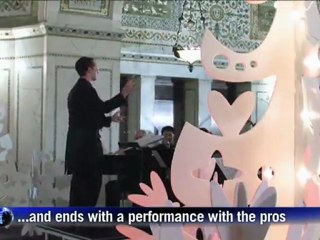 Tots twirl on stage in dance-along 'Nutcracker'