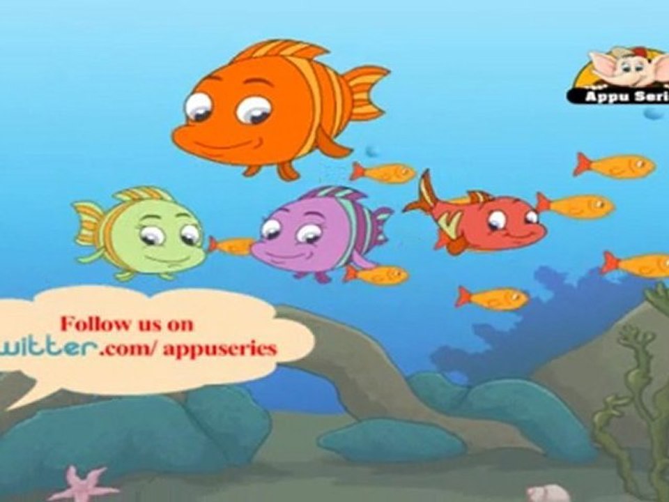 Meen Kunjugal (Three Little Fishes) - Nursery Rhyme