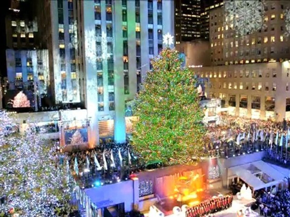 Le sapin de Noël du Rockefeller Center à New-York