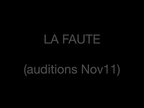 auditions LaFaute Nov11