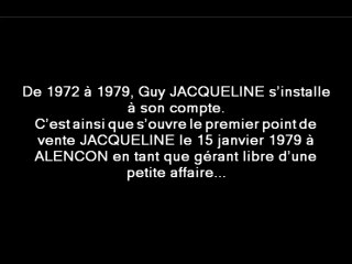L'histoire des ETS JACQUELINE