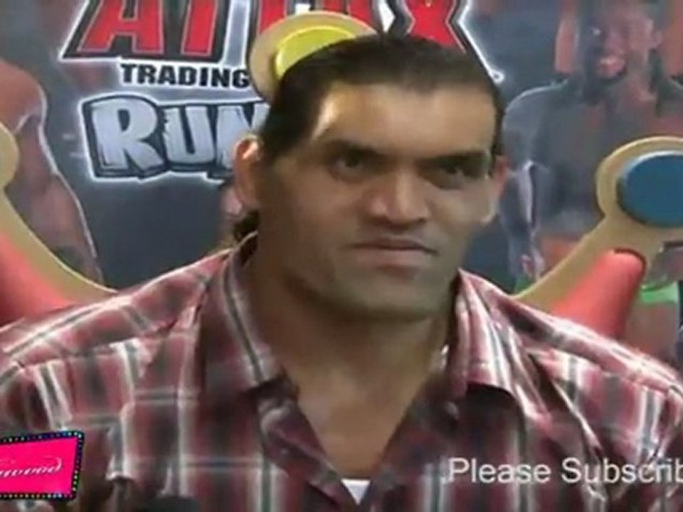 Great Khali Speaks @ Game Launch