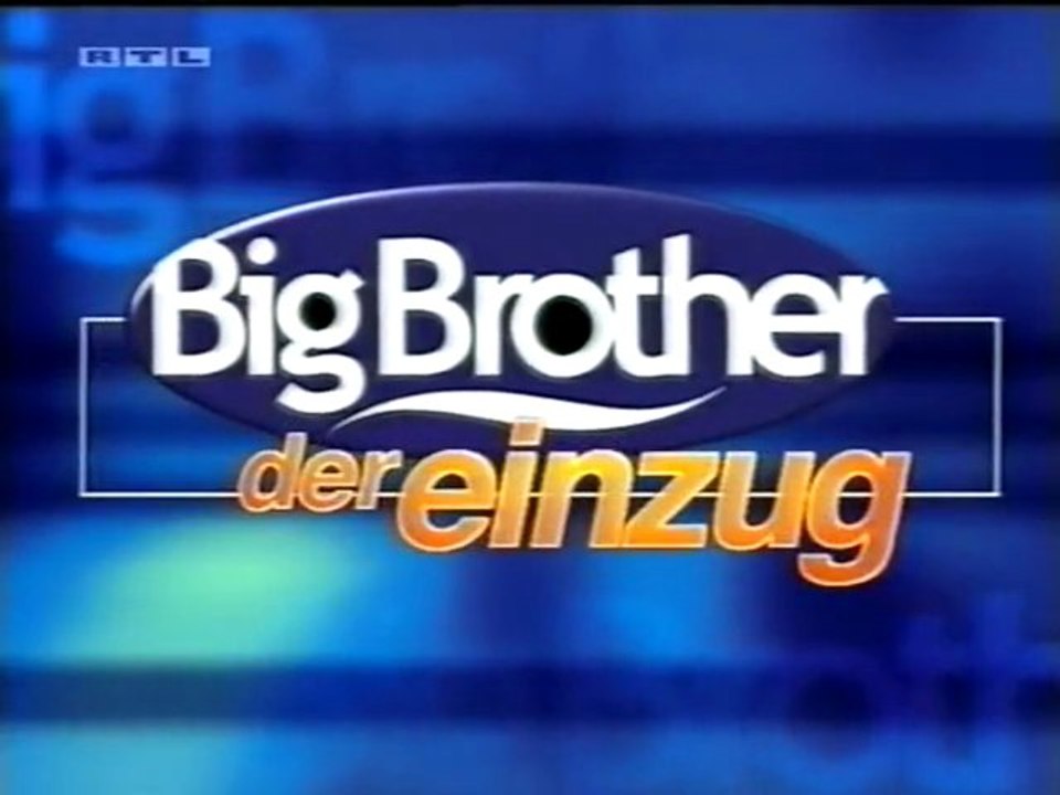 Big Brother 2 - Der Einzug (Teil 1/3) - Vom Samstag, dem 16.09.2000 um 20:15 Uhr
