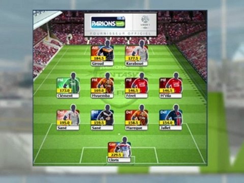 Parions Web Fantasy LFP webTV journée 16