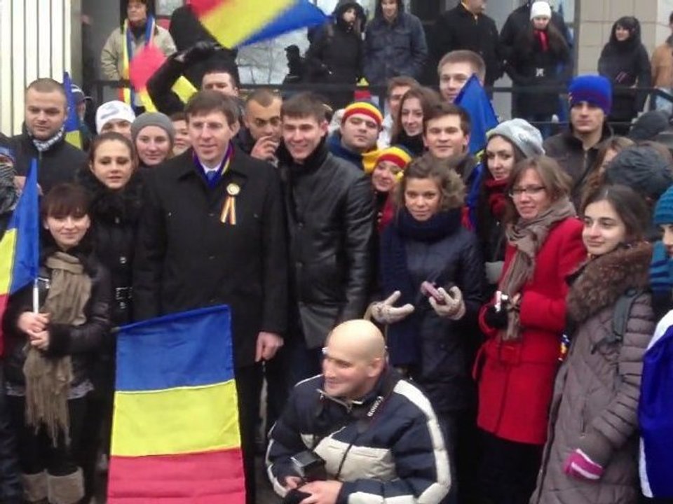 Dorin Chirtoaca la Alba Iulia - 01 decembrie 2011