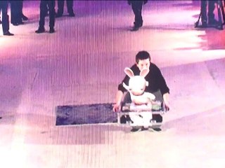 Les Lapins Crétins en réalité augmentée par Orange