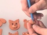 Polymer Clay Projects - Making Animal Faces