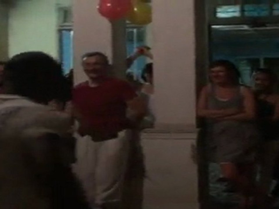SEJOUR DE SALSA  A CUBA FEVRIER 2011.FETE DE BIENVENUE.VOYAGE SALSA AVEC DANSACUBA.COM
