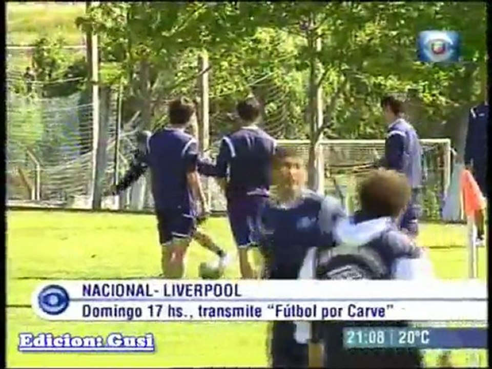 Nacional - Liverpool Domingo 17 hs