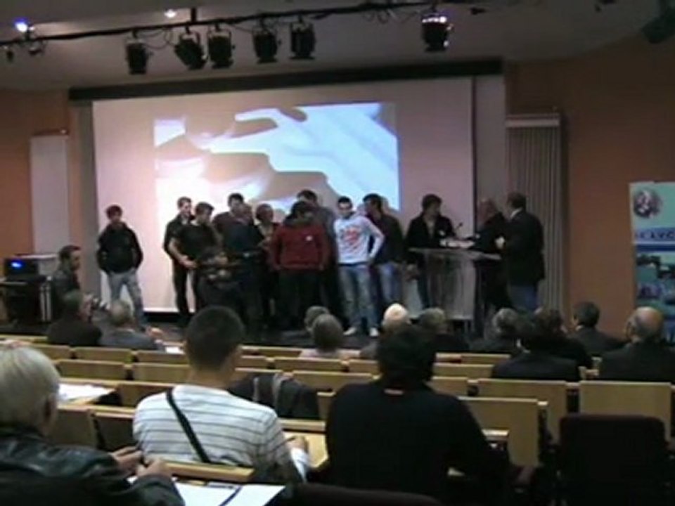 2011 11 30 -7- Lycée Georges Guynemer d'OLORON SAINTE MARIE - 3ème prix du Challenge de la forge