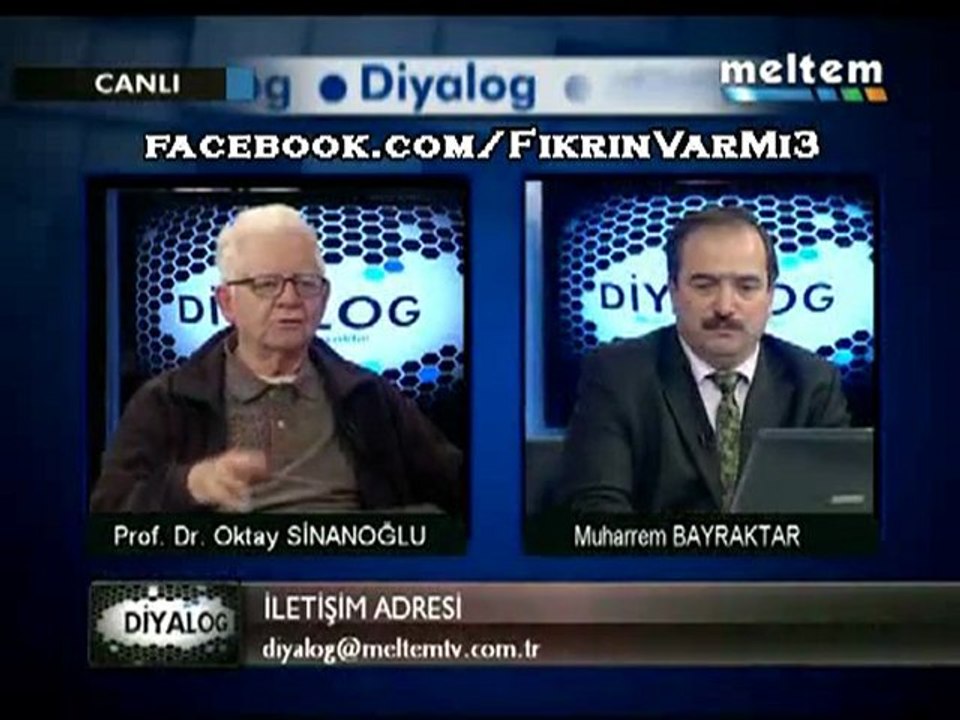 DİYALOG 2 Aralık 2011 Prof.Dr.Oktay SİNANOĞLU - Muharrem BAYRAKTAR 2.Bölüm