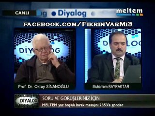 DİYALOG 2 Aralık 2011 Prof.Dr.Oktay SİNANOĞLU - Muharrem BAYRAKTAR 1.Bölüm