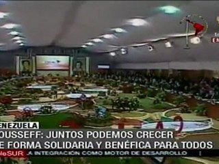 Rousseff: Es hora de crear nuestro bienestar y crecimiento