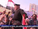 Novos protestos na Praça Tahrir