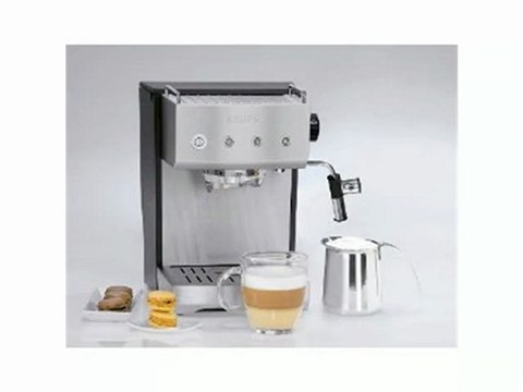 Krups XP 5280 Espressomaschine schwarz / Edelstahl