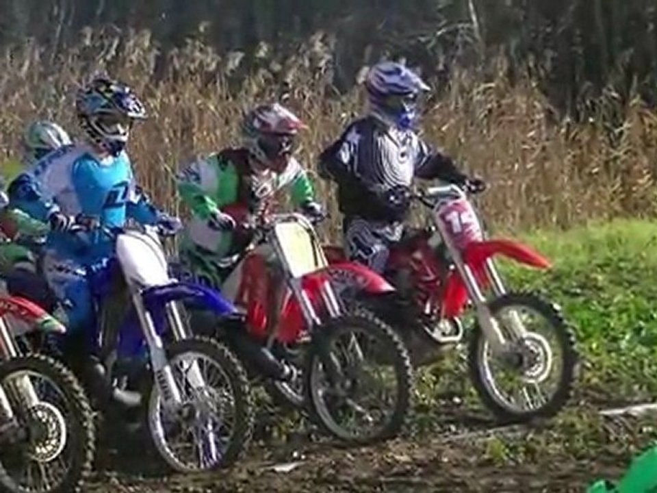 une journée de motocross