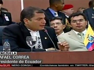Correa: CELAC piedra angular para sustituir a la OEA