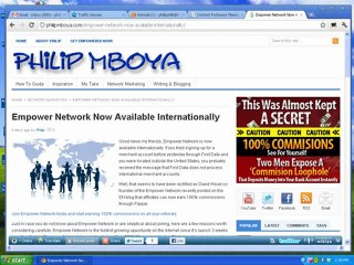 Empower Network Now Available Internationally