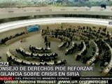 ONU considera que en Siria hay una guerra civil