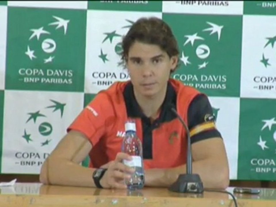 Davis Cup - Nadal ist glücklich